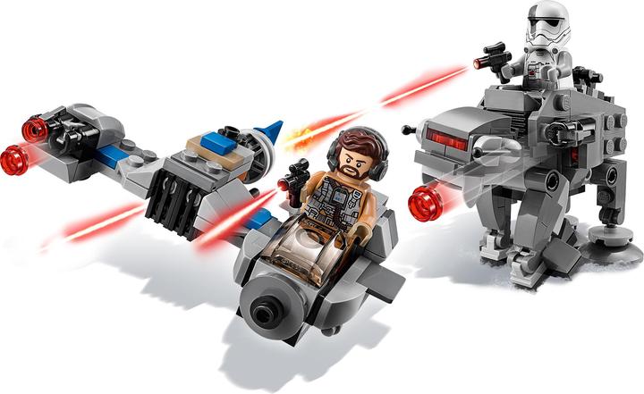 Actual product image LEGO Ski Speeder vs. First Order Walker Microfighters (75195, LEGO Star Wars)