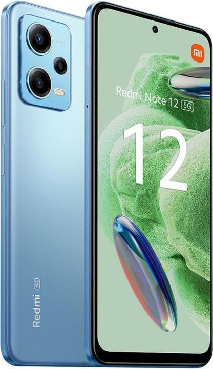 Actual product image Xiaomi Redmi Note 12 6/256GB 5G blue EU (256 GB, Ice Blue, 6.67", Dual SIM, 5G)
