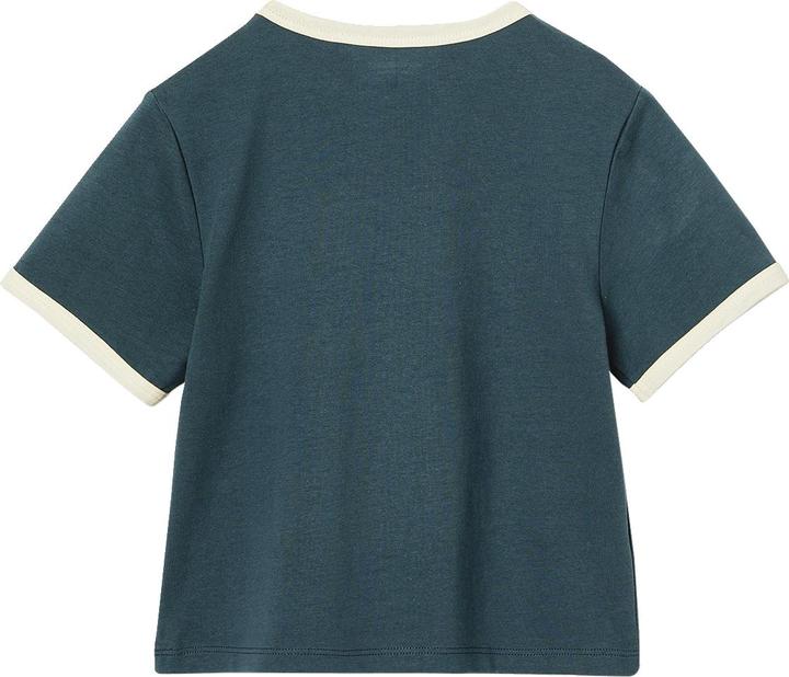 Immagine prodotto Vertbaudet Mädchen Cropped-Shirt im College-Look (104)