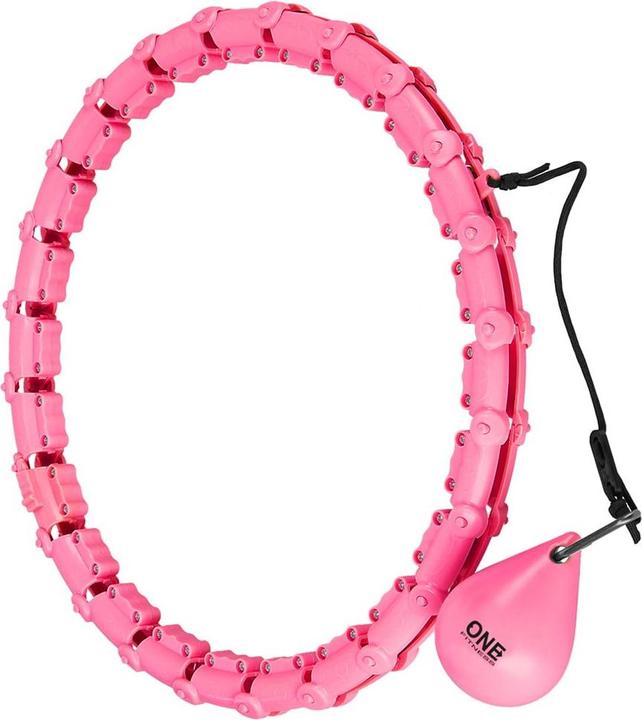 Produktbild One Hula Hop OHA02 with weight pink (43 cm)