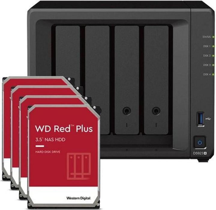 Synology DS923+ (4 x 4 TB, WD Red Plus)