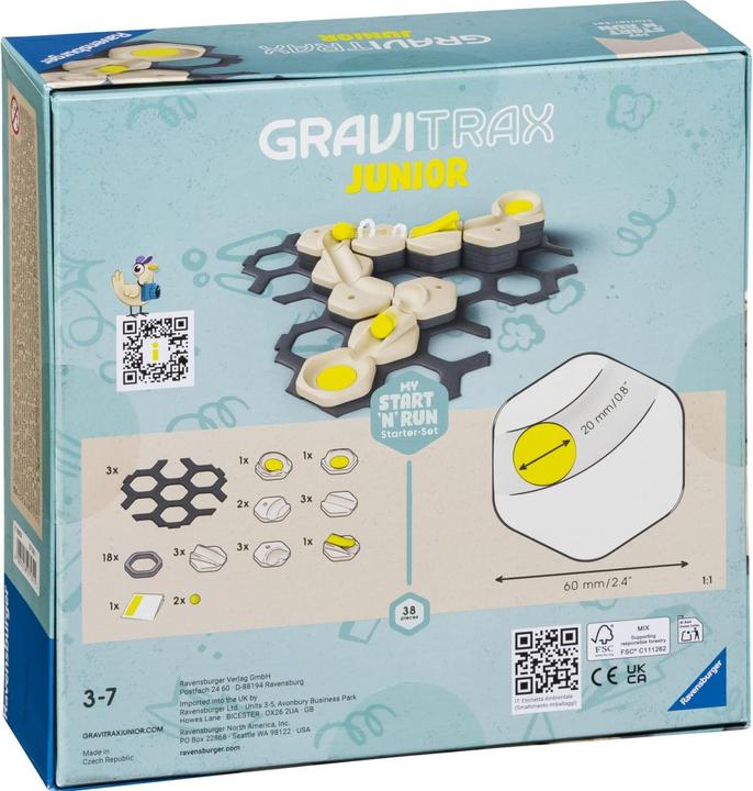 Productafbeelding Ravensburger GraviTrax RAV GraviTrax Jun. St.-Set S Start & Run 27531