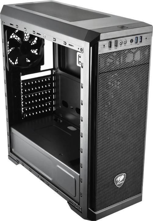 Actual product image Cougar MX330-G Tempered Glass Midi Tower (ATX, mATX, Mini-ITX)