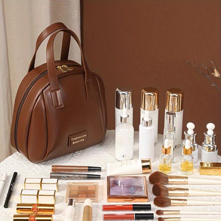 Immagine prodotto Only-Bags.Store Borsa per cosmetici, borsa di stoccaggio per cosmetici con spazzola per il lavaggio portatile di