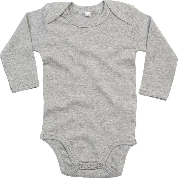 Actual product image Babybugz Baby Melange Long-Sleeved Bodysuit (86)