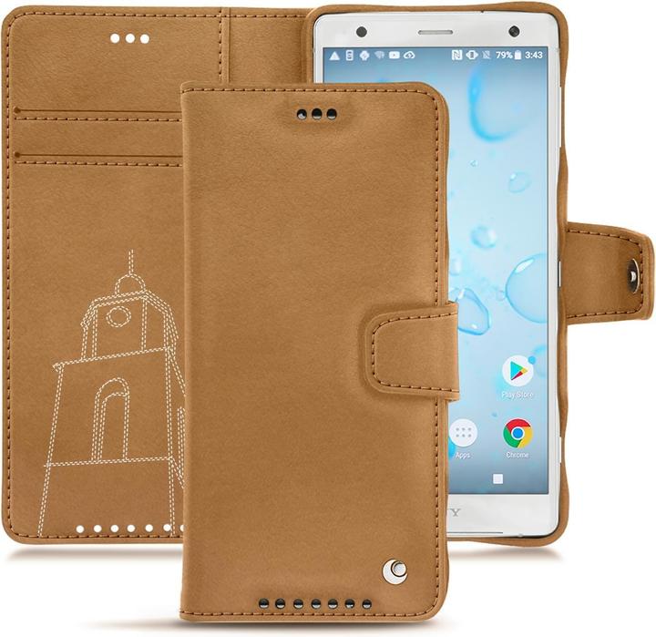 Produktbild Noreve Lederschutzhülle Wallet (Sony Xperia XZ2)