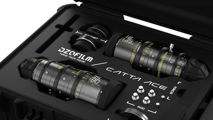 Produktbild Dzofilm Catta Ace Zoom 2-Lens Kit (18-35/35-80 T2.9) Black (L-Mount, C-Mount, Vollformat)