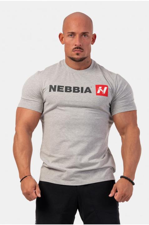 Actual product image Nebbia Red N T-Shirt 292 Light Grey (M)