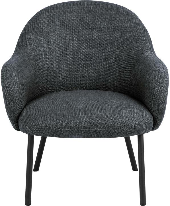 Produktbild AC Design Sessel Spencer Polyurethan (PU)/Stahl, Dunkelgrau