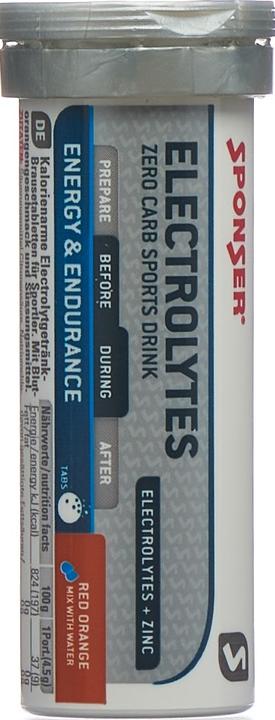 Immagine prodotto Sponser Electrolytes (Rosso arancione, 1 x)