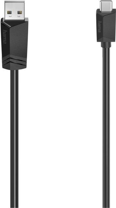 Produktbild Hama USB-C-Kabel, USB-A-Stecker - USB-C-Stecker, USB 2.0, 480 Mbit/s, 0,75 m (0.75 m, USB 2.0)