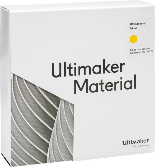Produktbild Ultimaker Abs (ABS, 2.85 mm, 750 g, Gelb)