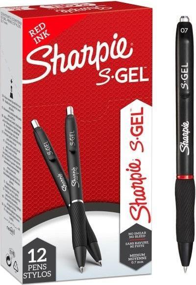 Produktbild Sharpie Gelschreiber 0.7 mm, Rot, 12 Stück (Rot, 12 x)