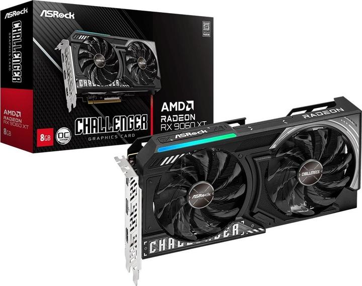 AsRock Radeon RX 9060 XT Challenger OC (8 Go)