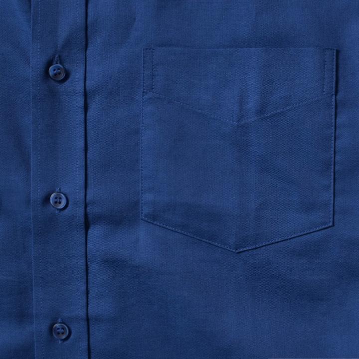 Produktbild Russell Collection Oxford Hemd Kurzarm pflegeleicht (50)