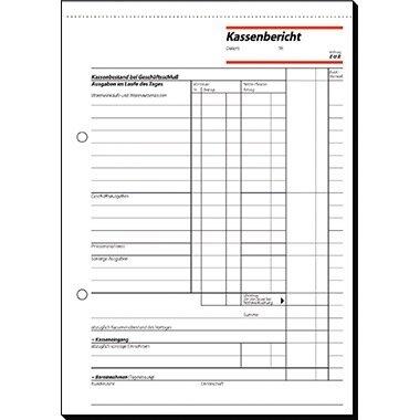 Sigel Modulo di rendiconto di cassa Formato carta: DIN A5 Numero di copie: 1 copia (50 x)