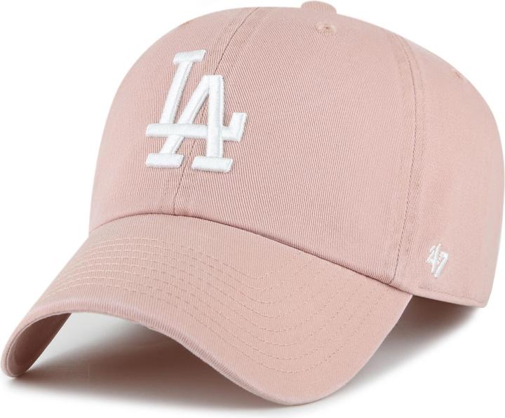 Actual product image 47 Brand Strapback Cap - CLEAN UP Los Angeles Dodgers mauve (One size)