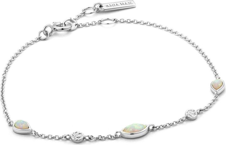 Immagine prodotto Ania Haie Bracciale Mineral Glow Opale Colore Argento (16.50 cm, 925 Argento)