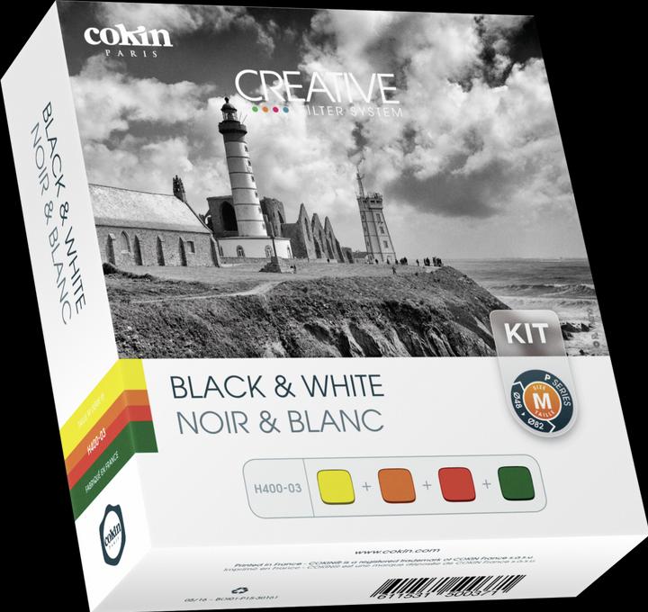 Produktbild Cokin H400-03 Black & White Kit inkl. 4 Filter (Effekt Filter, 84 mm)