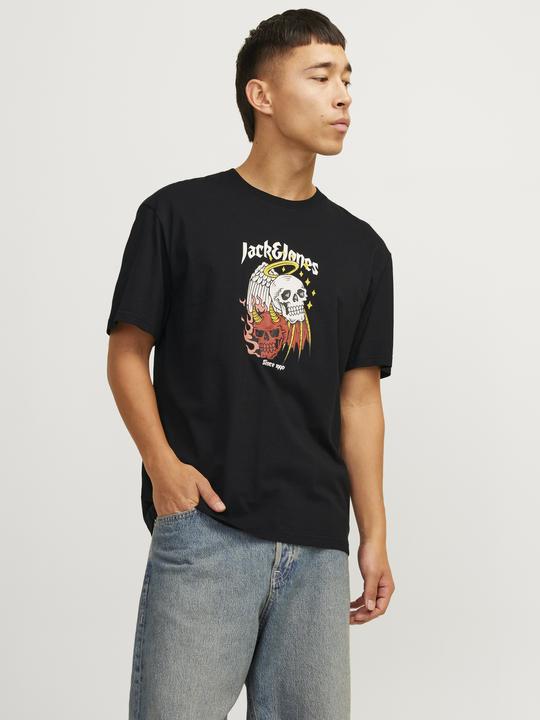 Image du produit Jack & Jones Jorseven Skull Tee Ss Crew Neck Sn (XS)