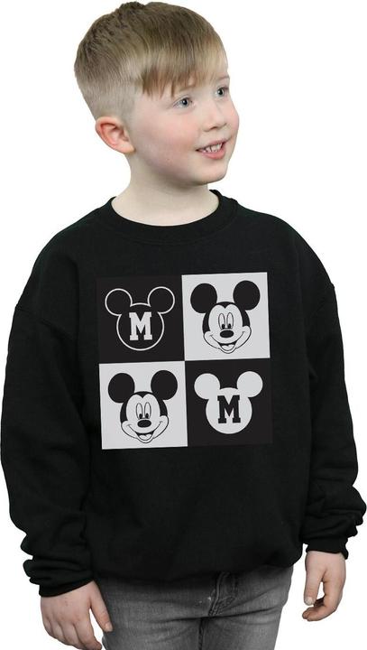 Immagine prodotto Disney Mickey Mouse Smiling Squares Felpa Ragazzi (140, 146)