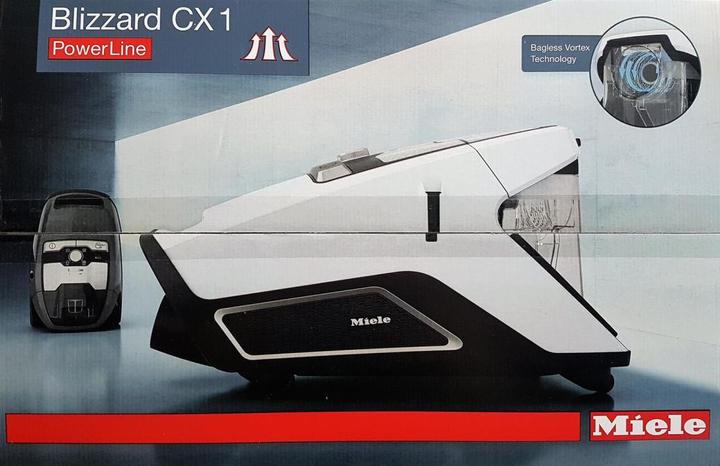 Produktbild Miele Blizzard CX1 PowerLine Staubsauger ohne Beutel SKRF3, grau