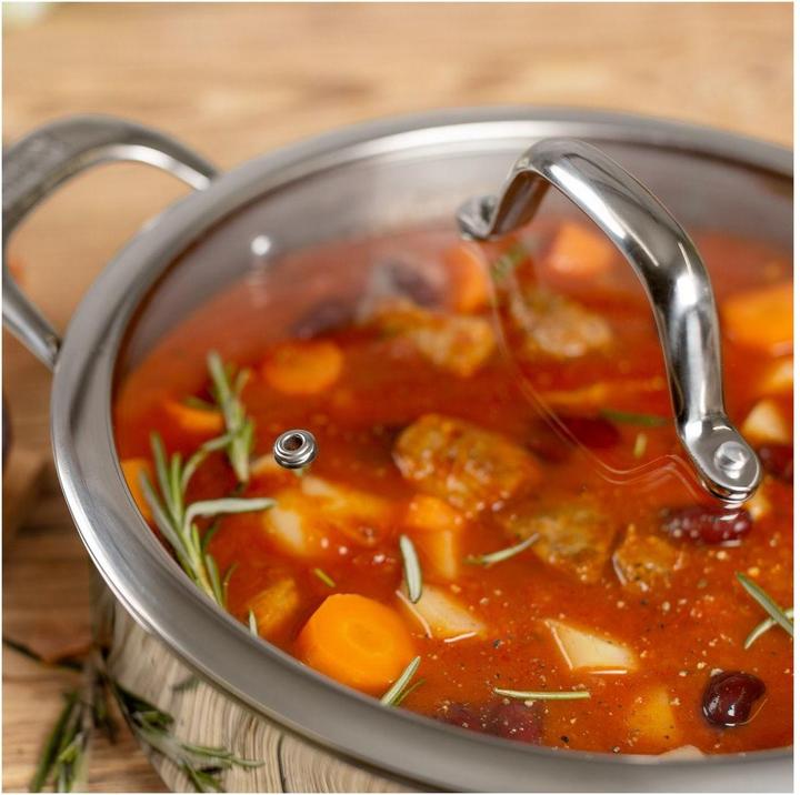 Produktbild Kuhn Rikon Servierpfanne (24 cm, Pfannenset + Topfset, Edelstahl)