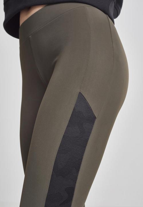 Immagine prodotto Urban Classics Leggings a righe camo jacquard da donna (XS)