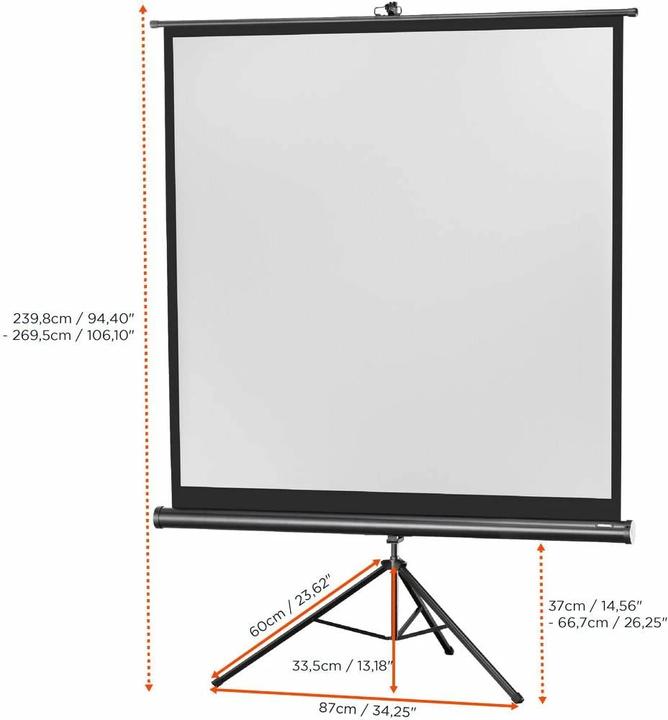Produktbild Celexon Leinwand (72.44", 1:1)