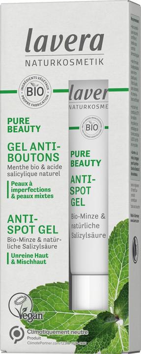 Lavera Anti-Spot Gel Bio-Minze & natürliche Salizylsäure (15 ml, Gesichtsgel)