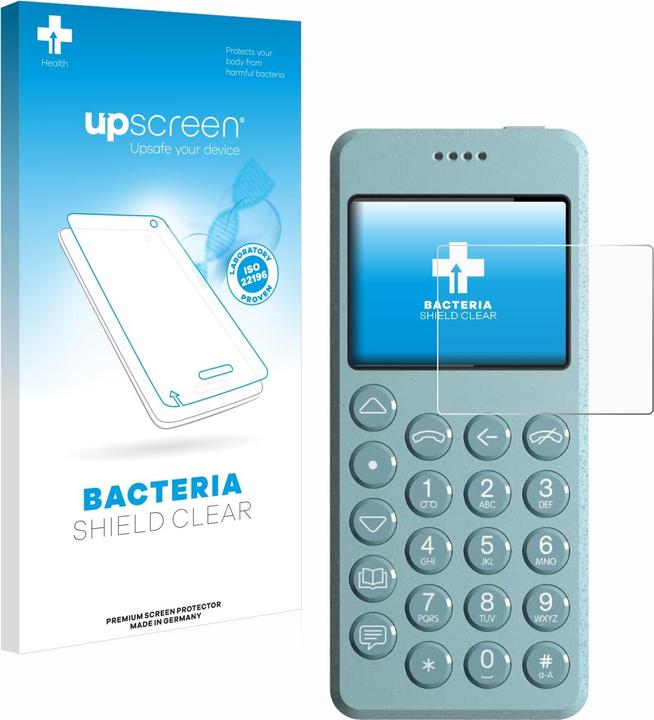 Produktbild upscreen Schutzfolie Displayschutz Displayschutzfolie Folie Klar antibakteriell (1 Stück, Punkt MP02)