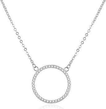 Immagine prodotto Beneto Collana in argento con zirconi AGS1169 / 47 (L)