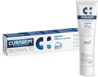 Actual product image Curasept Biosmalto Carie, Aabraone & Erosione Toothpaste (75 ml)