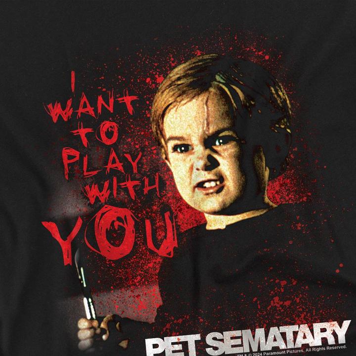 Produktbild Pet Sematary I Want To Play TShirt (5XL)