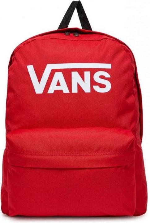 Vans Old Skool Print Backpack RACING RED