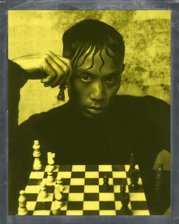 Actual product image Polaroid 8x10 Duochrome Film Black & Yellow (8x10)