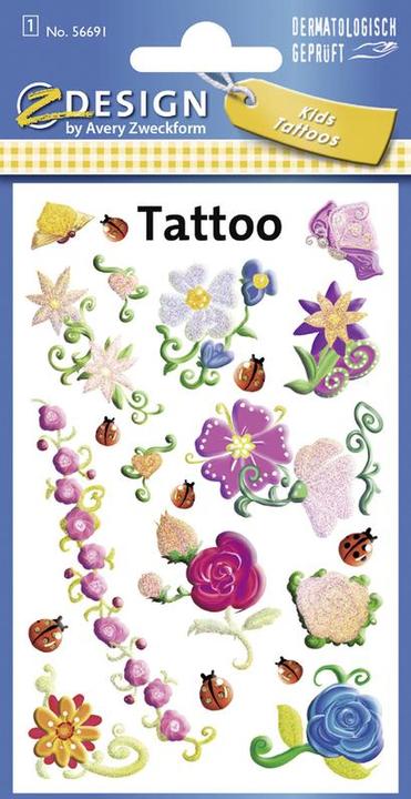 Actual product image Z-Design Sticker Tattoo
