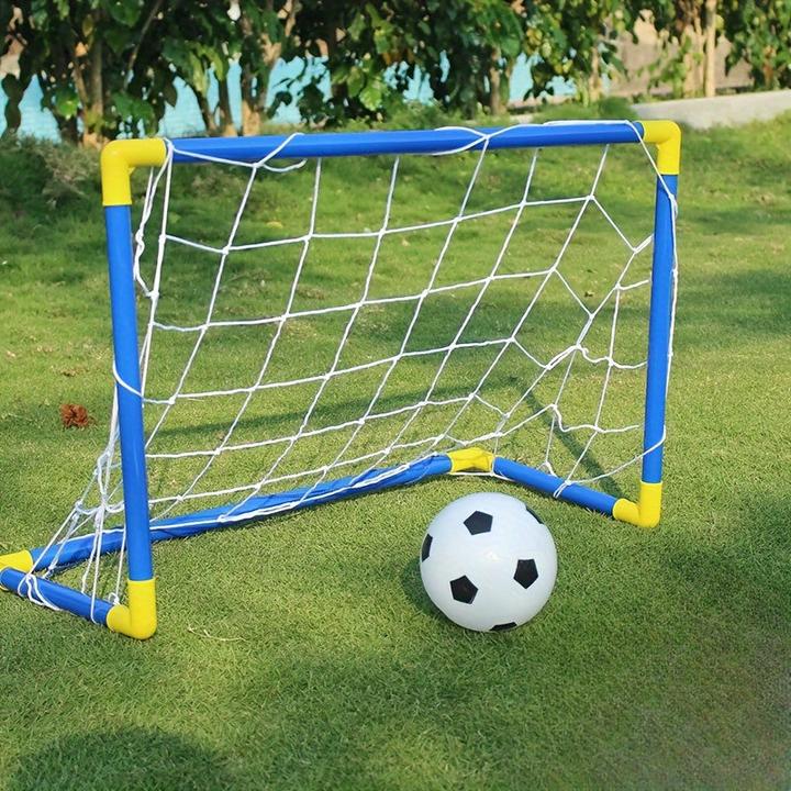 Actual product image Activity Board 2-Pack tragbares Fussballtor für Kinder, faltbares Kunststoff-Sportspielzeug, für drinnen und