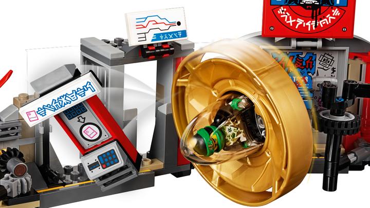 Actual product image LEGO Headquarters of the motorcyclists (70640, LEGO Ninjago)