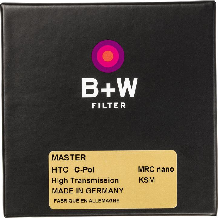 Produktbild B+W Polfilter High Transmisson Zirkular Master 58mm (58 mm, Polarisationsfilter)