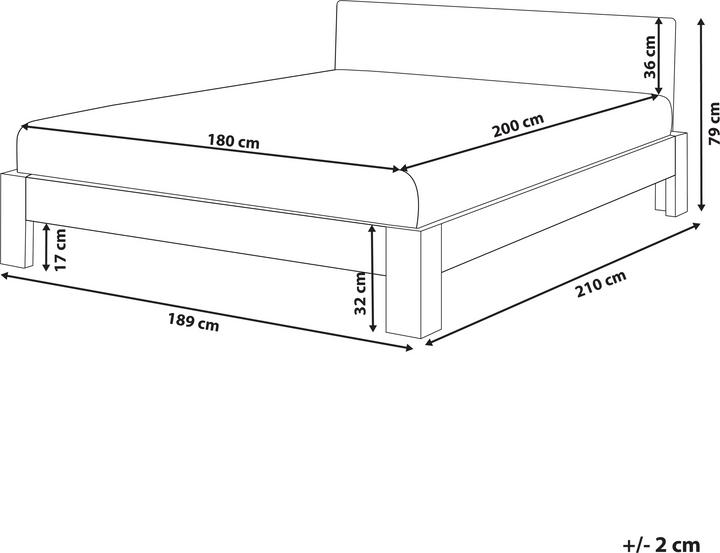 Actual product image Beliani Royan (180 x 200 cm)