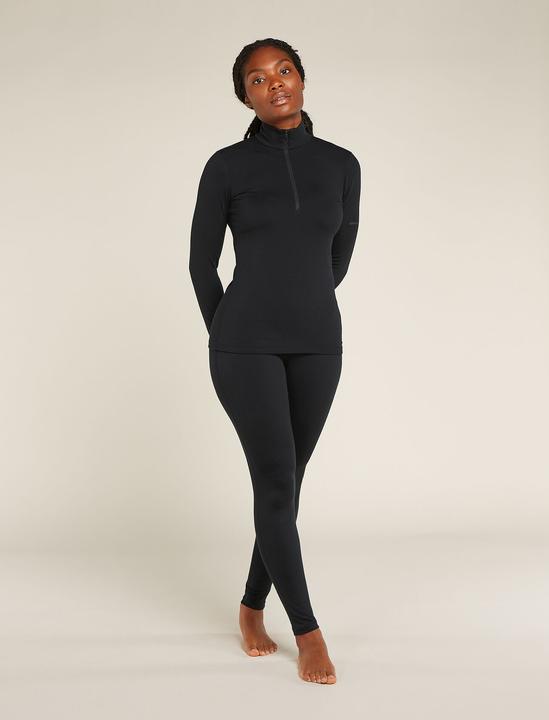 Actual product image Icebreaker Women Merino Blend Core Heavyweight LS Half Zip (XS)