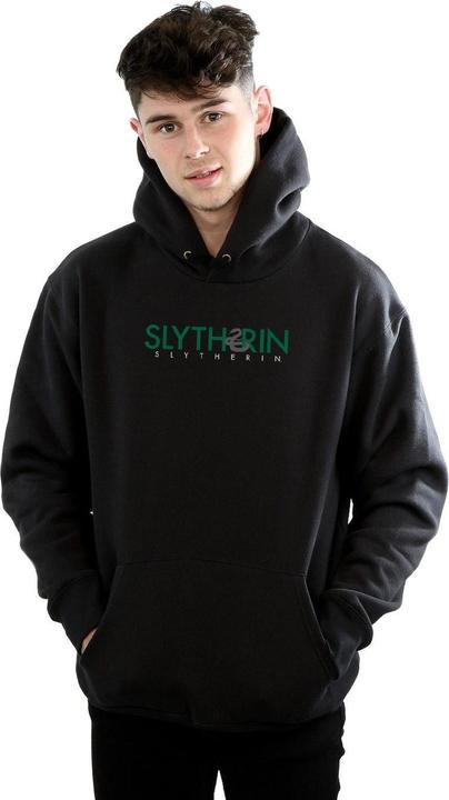 Produktbild Slytherin Text Kapuzenpullover (S)
