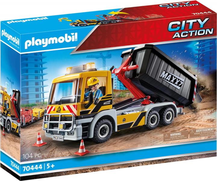 Produktbild Playmobil LKW mit Wechselaufbau (70444, Playmobil City Action)