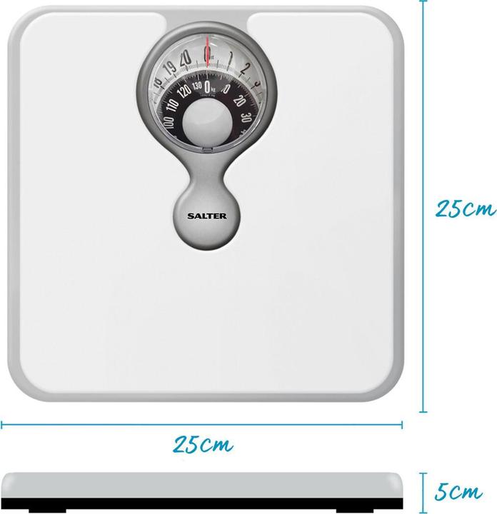 Image du produit Salter 484 WHDRFEU16 Magnifying Lens Échelle de salle de bains mécanique (133 kg)