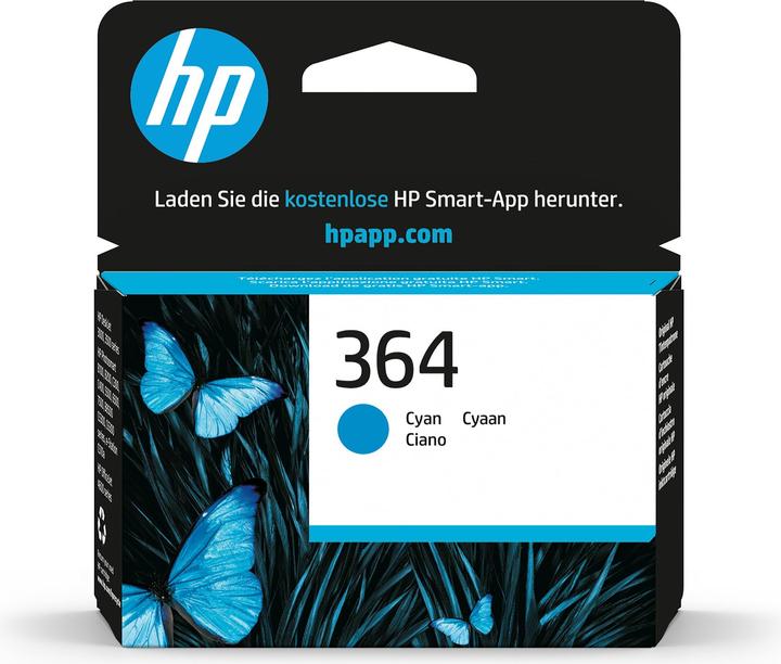 Image du produit HP 364 - Cyan - Original - Cartouche d'encre - pour Deskjet 35XX (C)