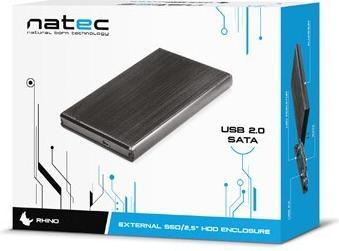Actual product image Natec Rhino HDD Enclosure 2.5 inch (2.5")