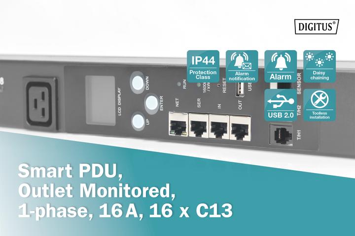 Actual product image Digitus Smart PDU