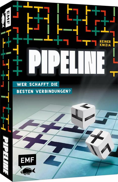 Produktbild Würfelspiel: Pipeline – Wer schafft die besten Verbindungen? (Deutsch)