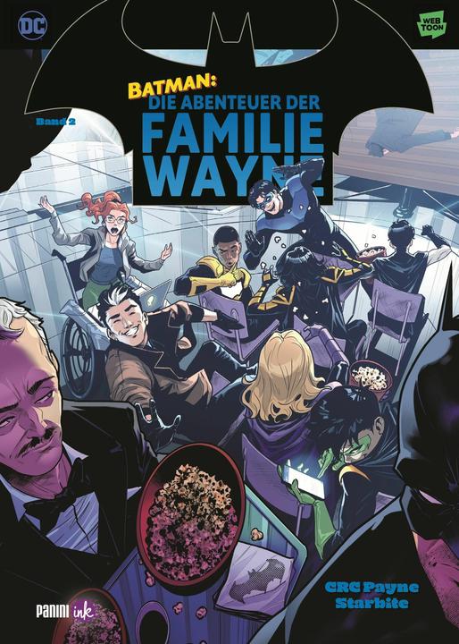Produktbild Panini Batman: Die Abenteuer der Familie Wayne (Deutsch, CRC Payne, Maria Li, Evan Munoz, Fansis Chicote, Christie Lee, Geoniya Acuna, C.M. Cameron, Rachel Koo, 2024)